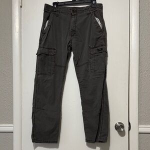 Men's Wrangler Gray Cargo Pants